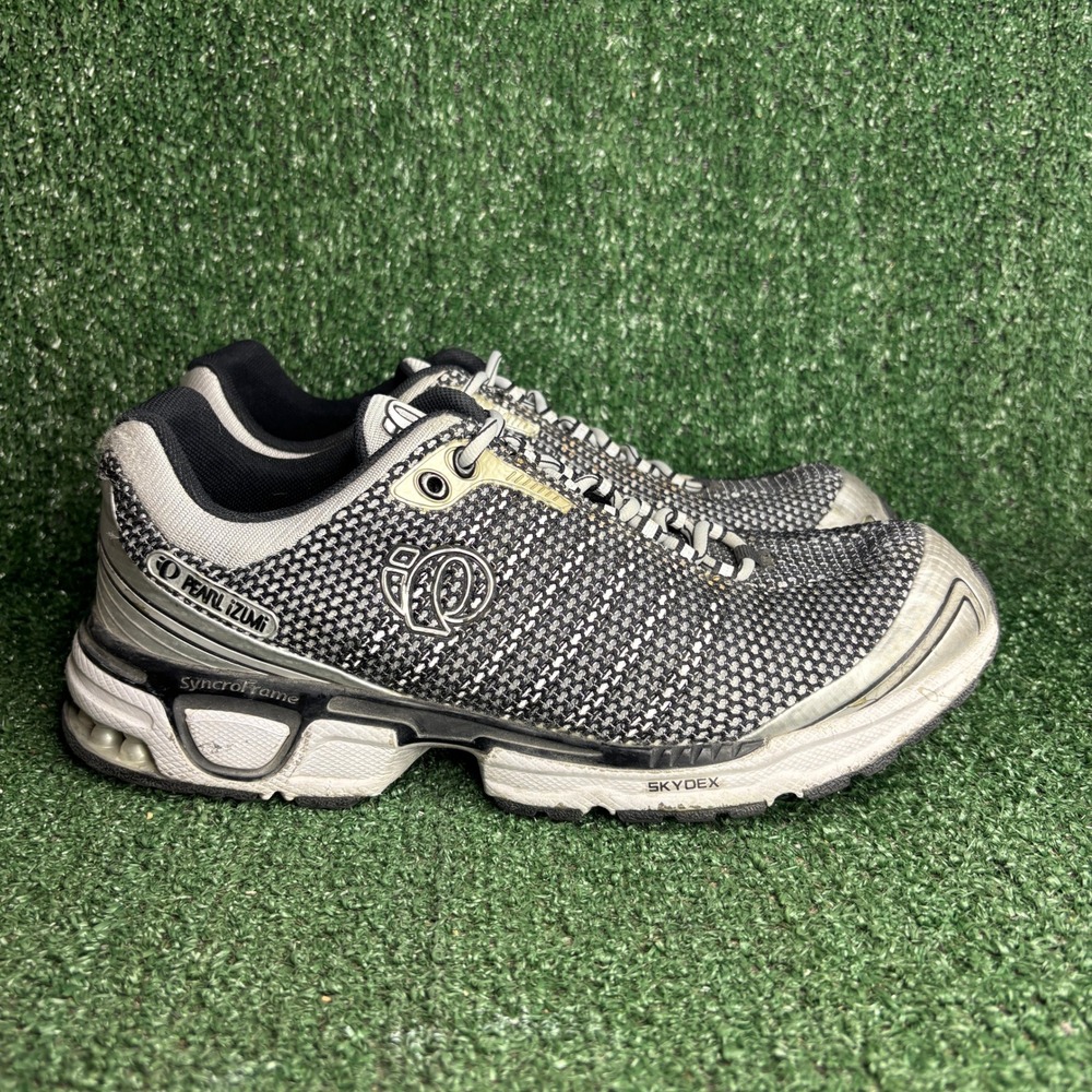 Pearl Izumi Syncro Infinity Skydex Cushioning Running Shoes Grey Black Mens 11.5